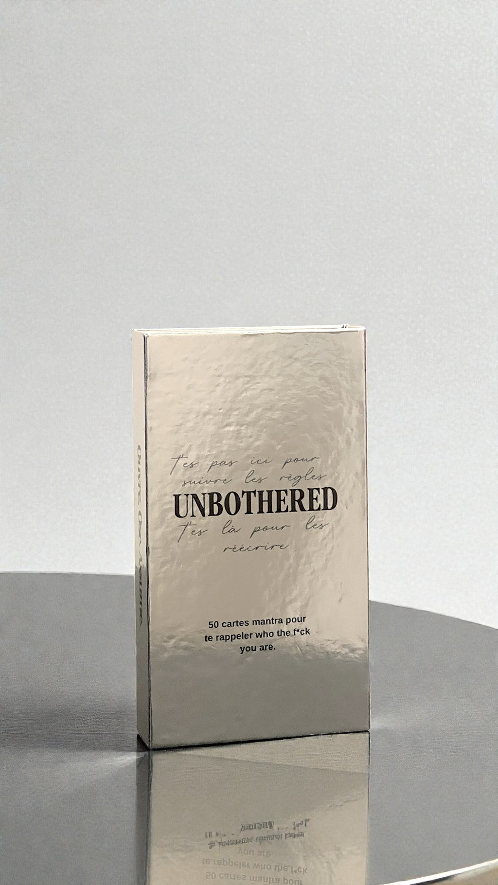 Jeu de 50 cartes d’affirmations