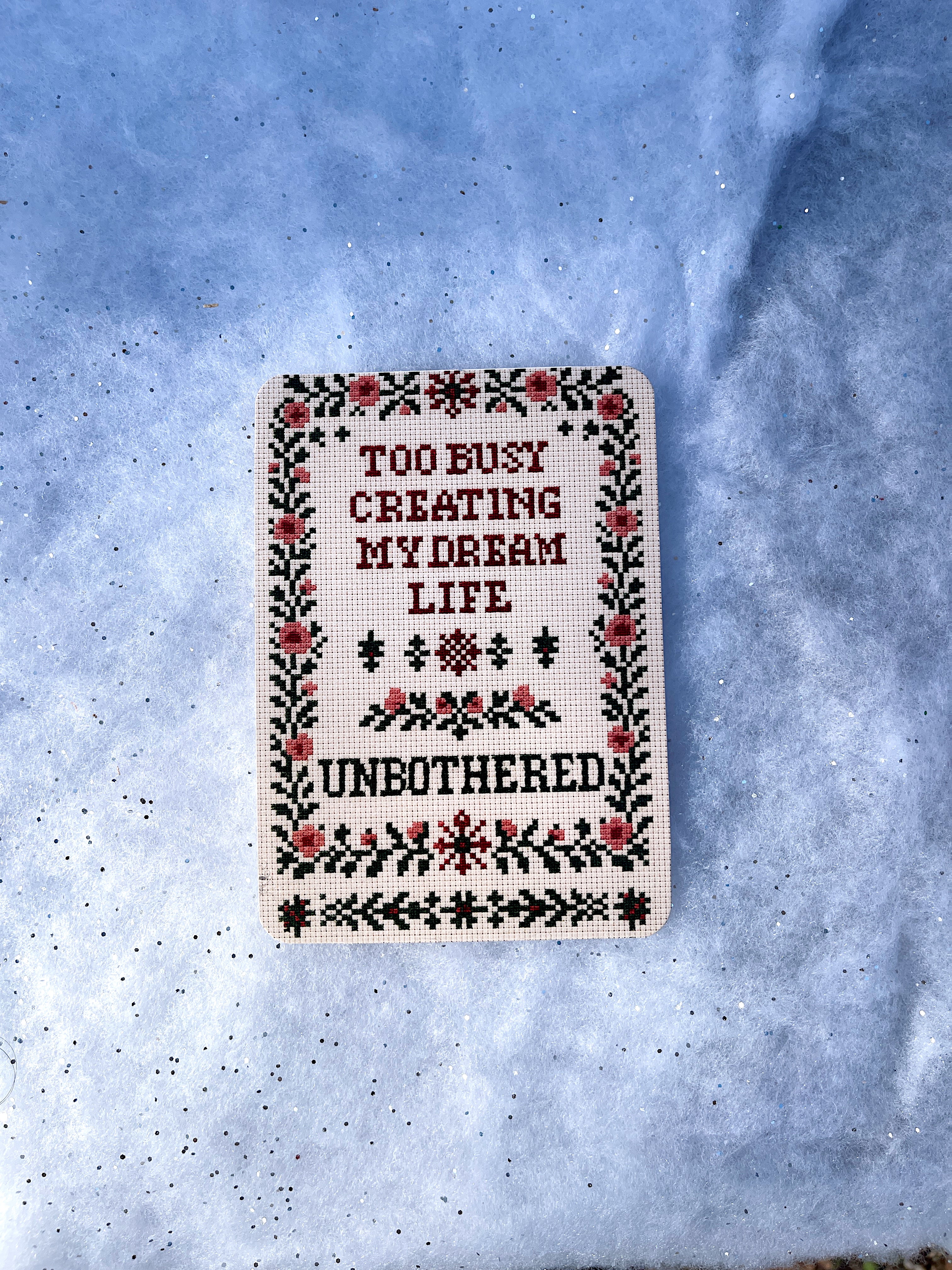 Carte “Too Busy Creating My Dream Life”