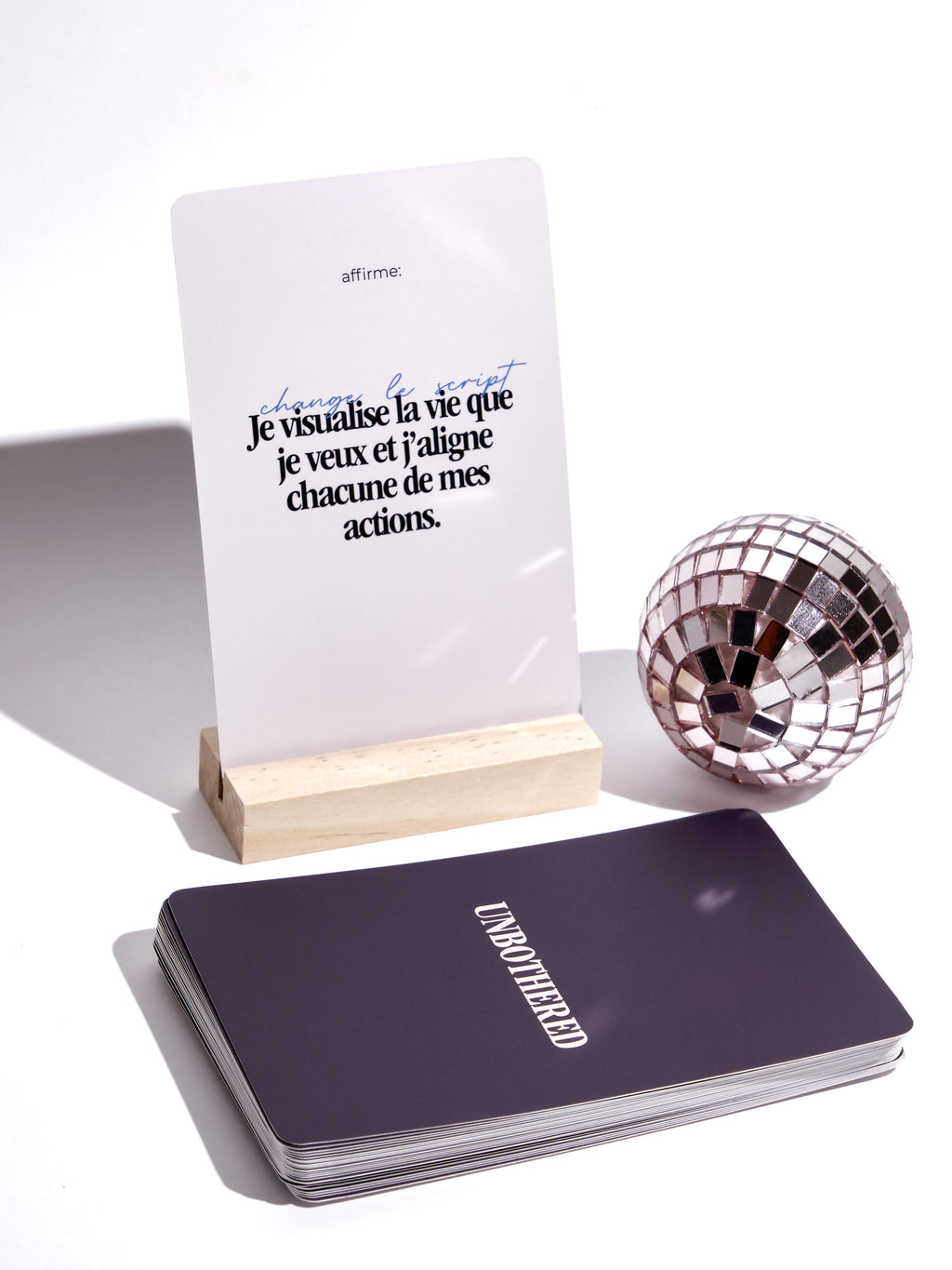 Jeu de 50 cartes d’affirmations