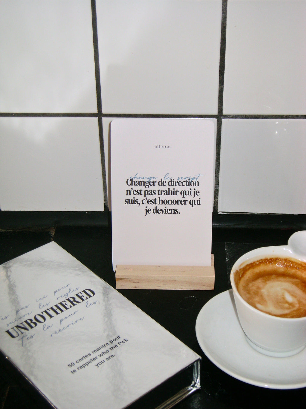 Jeu de 50 cartes d’affirmations