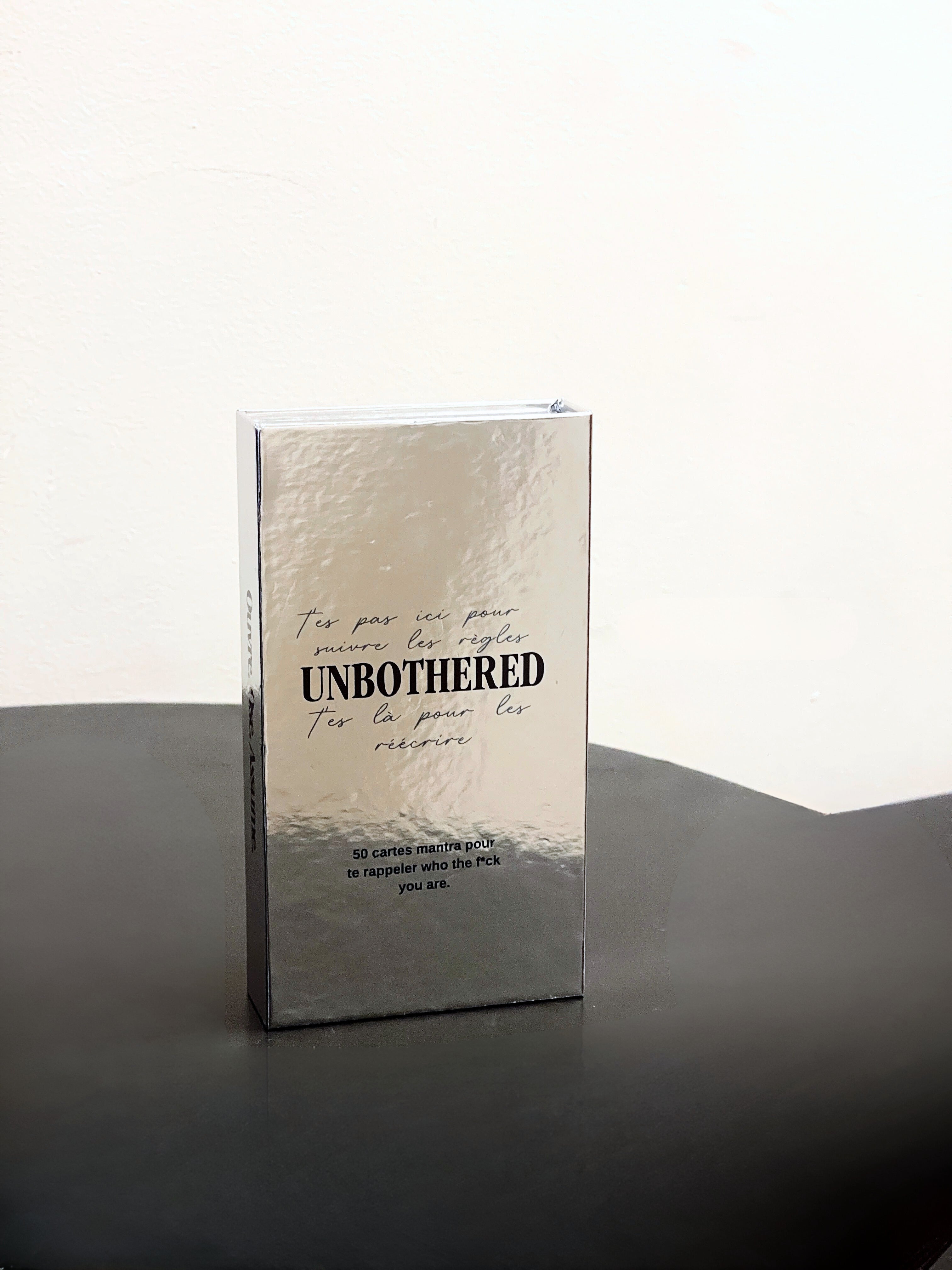 Jeu de 50 cartes d’affirmations