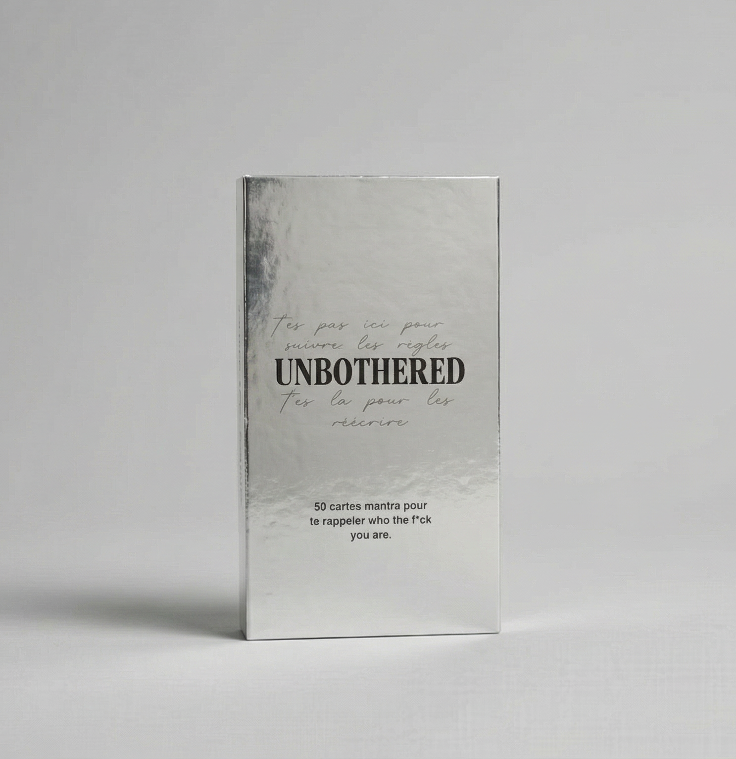 Jeu de 50 cartes d’affirmations