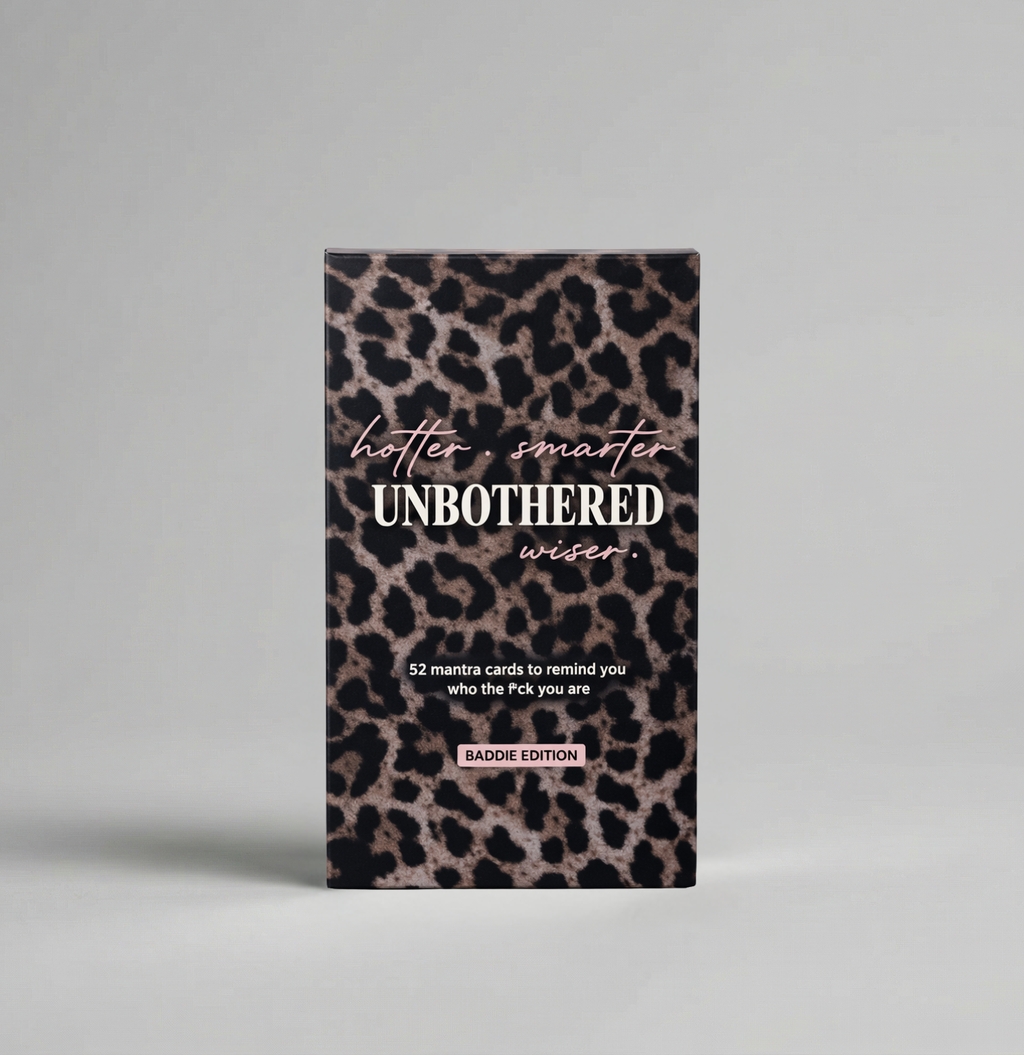 The English one - Affirmation cards - Baddie Edition